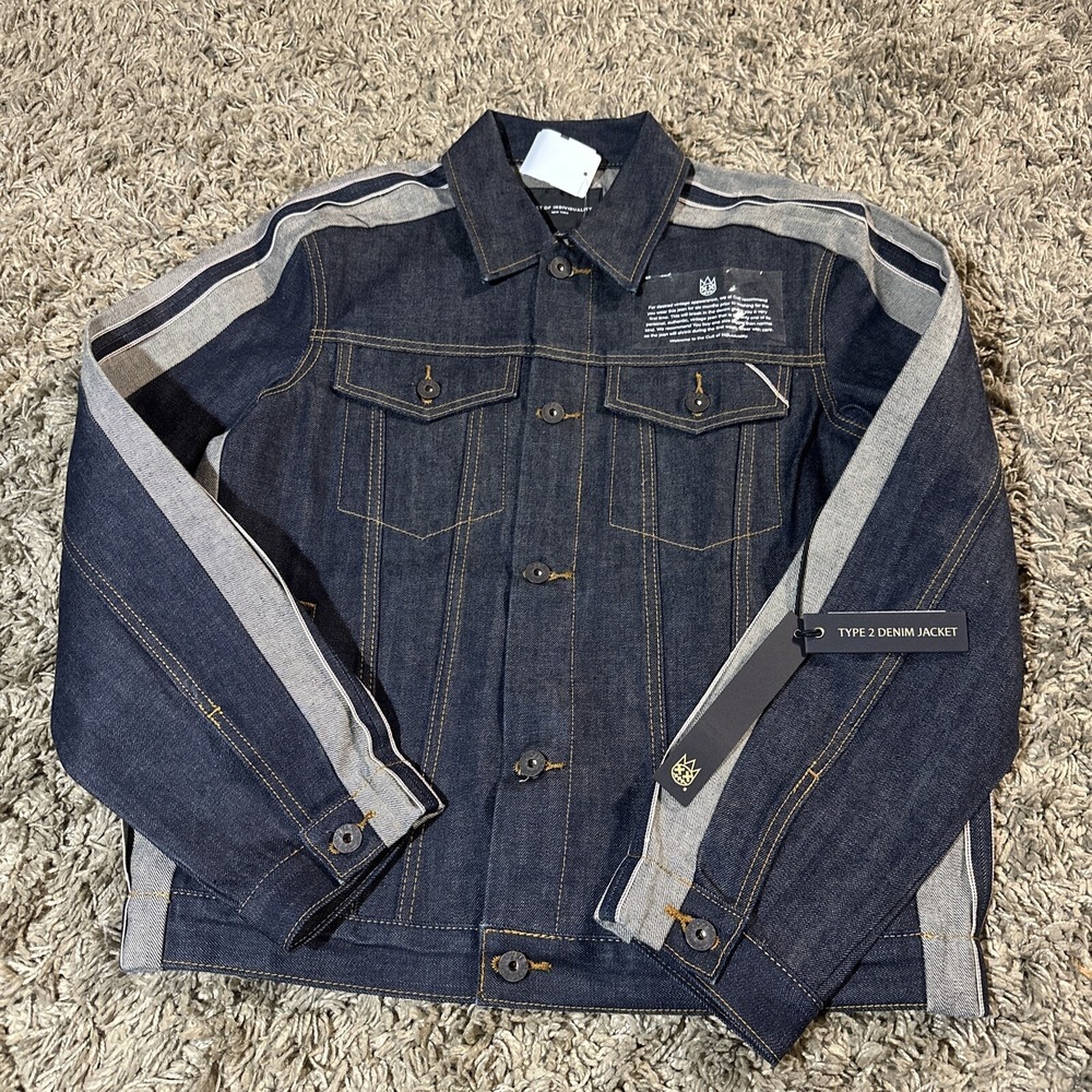 Cult of Individuality Type 2 Denim Jacket Size Medium